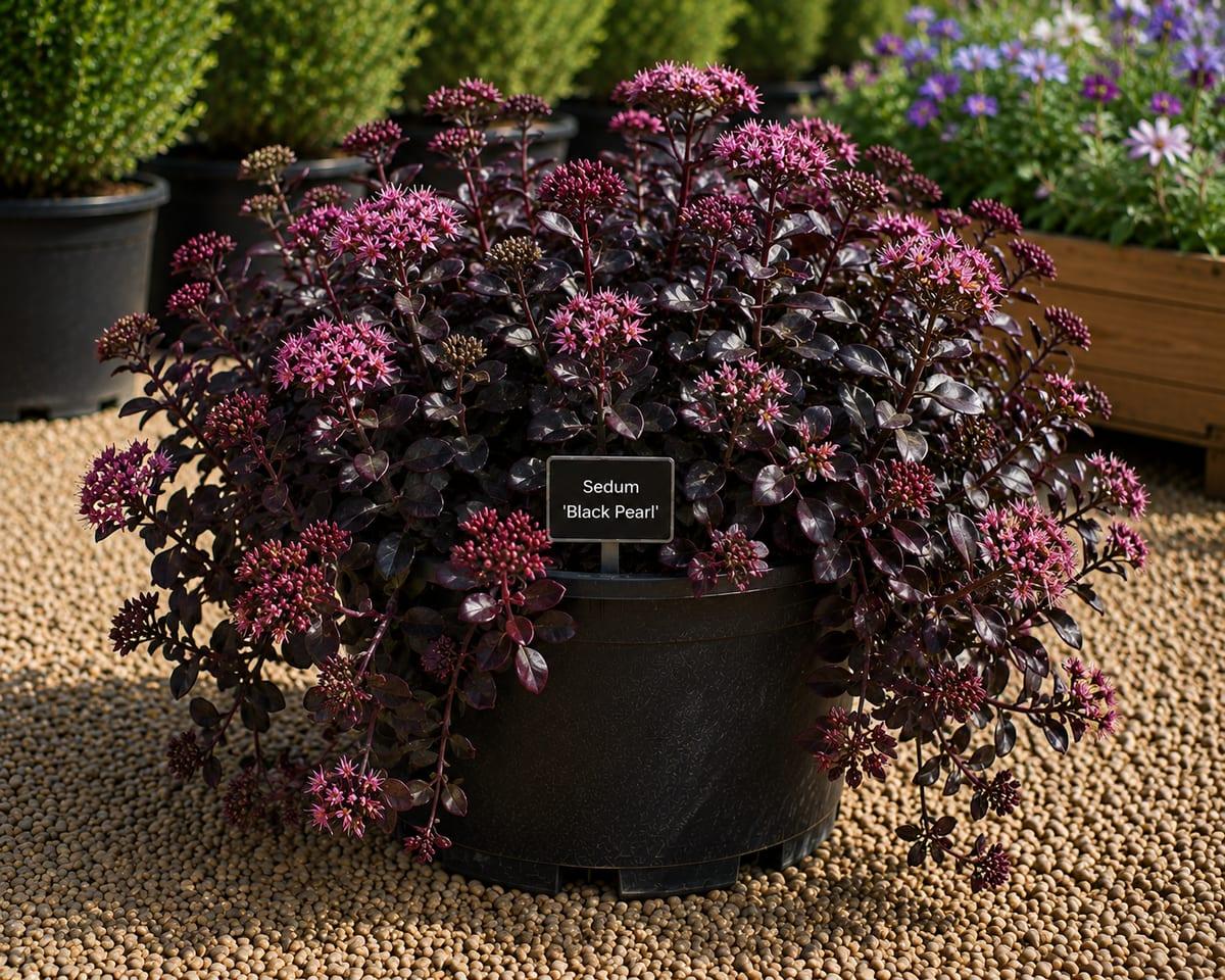 Image of Sedum 'Black Pearl'